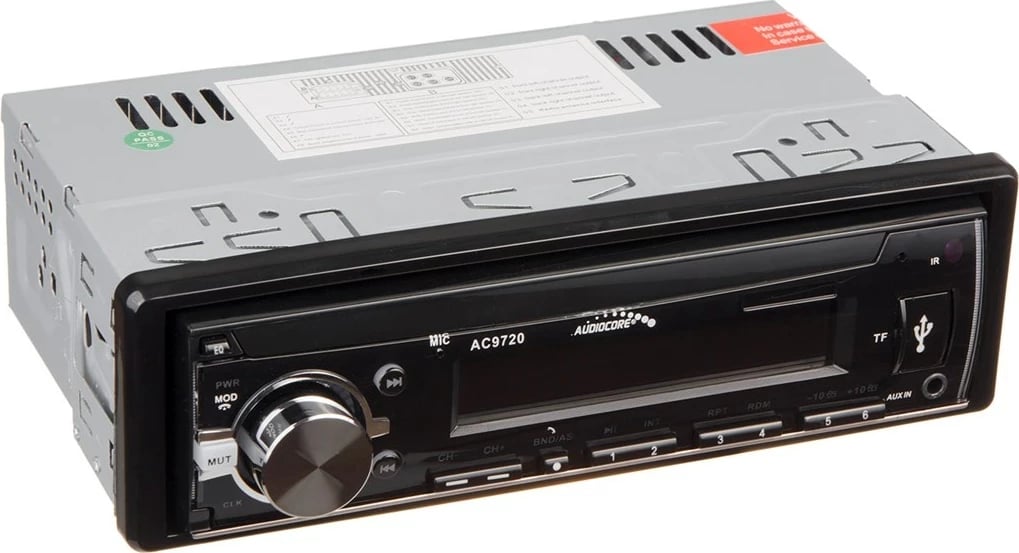Radio makine Audiocore AC9720B, MP3, WMA, USB, RDS, SD, Bluetooth, Multicolor