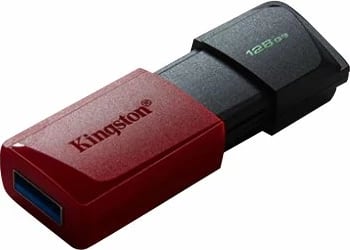 USB Stick Kingston DataTraveler Exodia M 128GB, USB 3.2, Kuqe e zezë