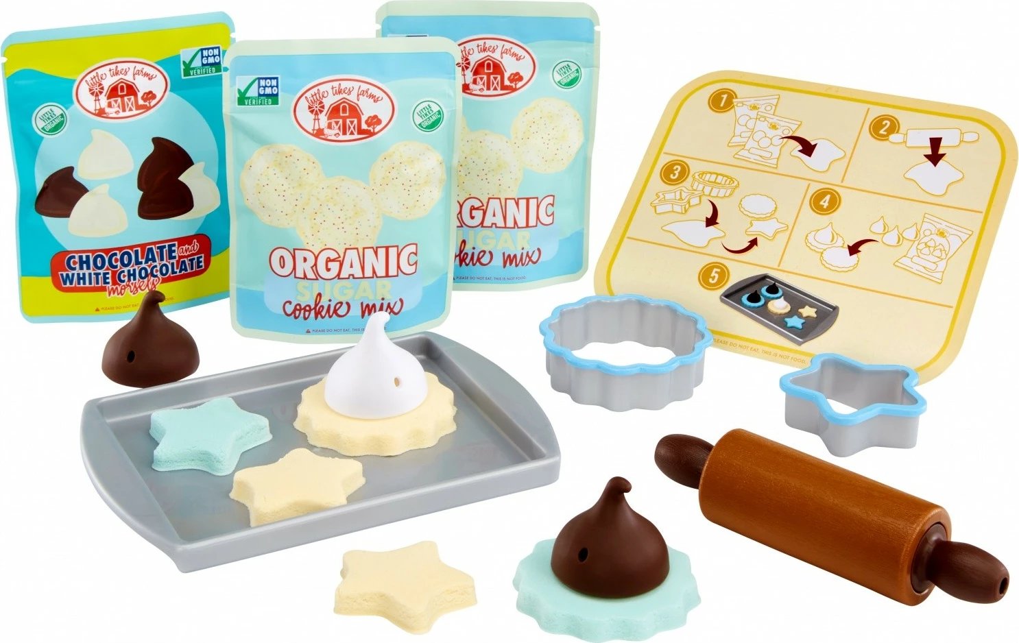 Set lodrash Creative Chefs Cookies Little Tikes, shumëngjyrësh Set lodrash Creative Chefs Cookies Little Tikes, shumëngjyrësh