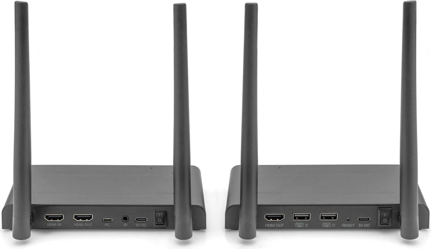 Set HDMI KVM Wireless 4K Digitus, 150 m, i zi