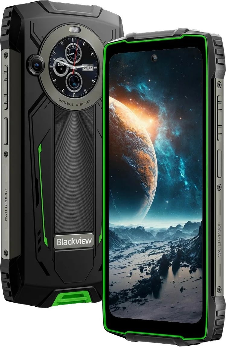 Smartphone Blackview BV8200, 12/256GB, Gjelbër