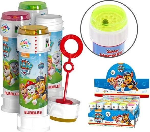 Set flluska sapuni Artyk Psi Patrol, 36 copë, 60 ml, mix ngjyra