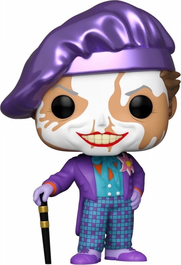 Figurinë Funko Pop Heroes Batman 1989 Joker, 9 cm, vjollcë