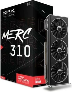 Kartelë grafike XFX Speedster MERC310 Radeon RX 7900 XT RX-79TMERCU9 18 GB, e zezë