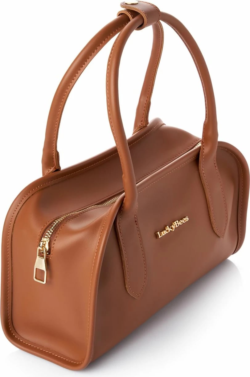 Çantë krahu Lucky Bees, Amelia, ngjyrë tan