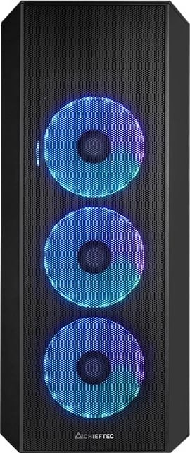 Kasë Kompjuteri Chieftec GL-04B-OP, Midi Tower, e Zezë