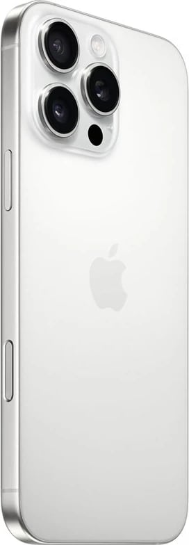 Celular Apple iPhone 16 Pro Max, 256GB, Titanium i Bardhë