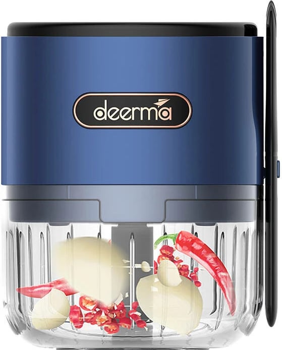 Grirës ushqimi Deerma JS100, elektrik, 150 ml, Blu