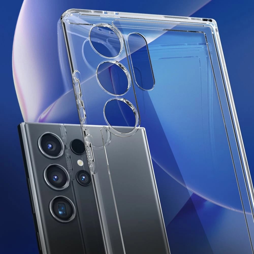 Mbështjellës Spigen Ultra Hybrid për Samsung Galaxy S24 Ultra, Transparent