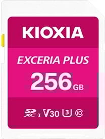 Kartelë SD KIOXIA Exceria Plus 64GB, SDXC, Class 10, UHS-I, rozë