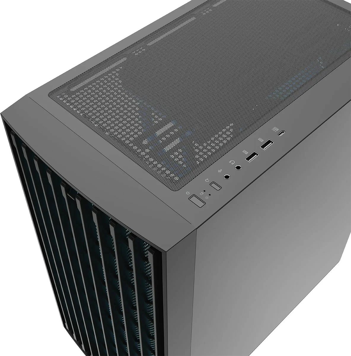 Kasë MODECOM Breeze ARGB FLOW Midi, ATX, xham i temperuar, e zezë