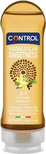 Xhel për masazh Control Madagascar Sweetness unisex 200ml