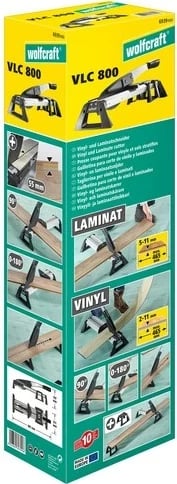 Prerës manual Wolfcraft VLC 800, i zi