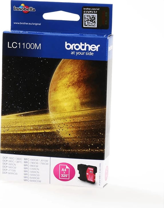 Kartush bojë Brother LC1100M standard 5.5 ml 325 faqe magenta