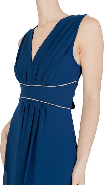 Fustan Rinascimento femra, blu