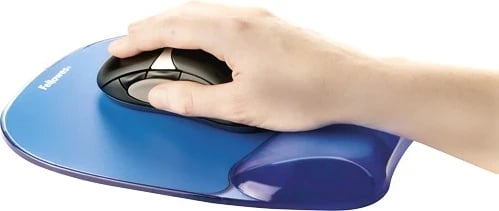 Mauspad FELLOWES Crystals Gel, Blu