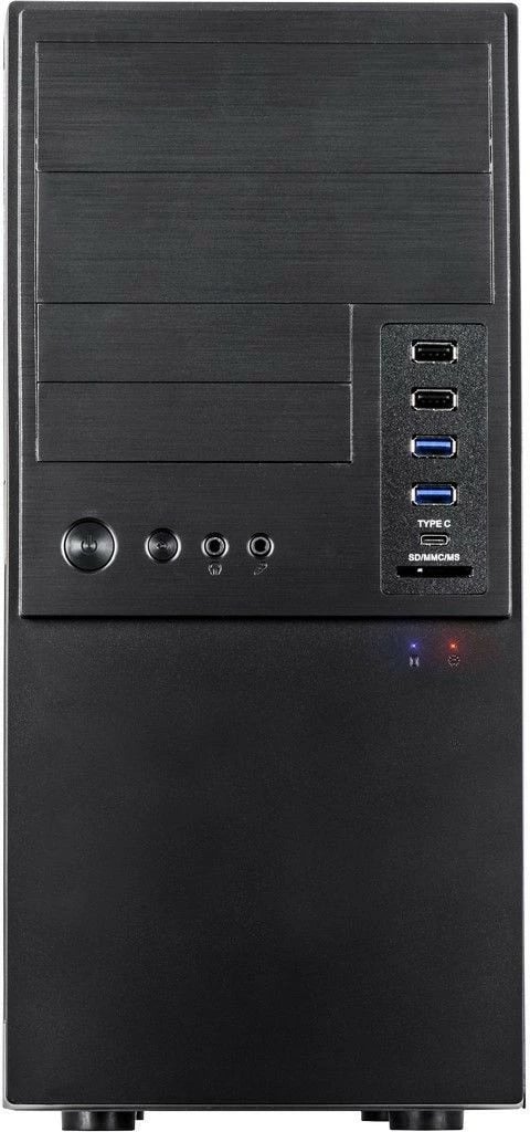 Kasë Inter-Tech IT-6865, Micro Tower, PC, e zezë