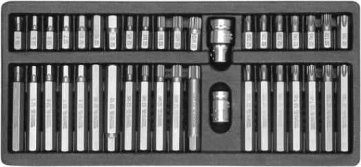Set bitash YATO YT-0400, 38 copë