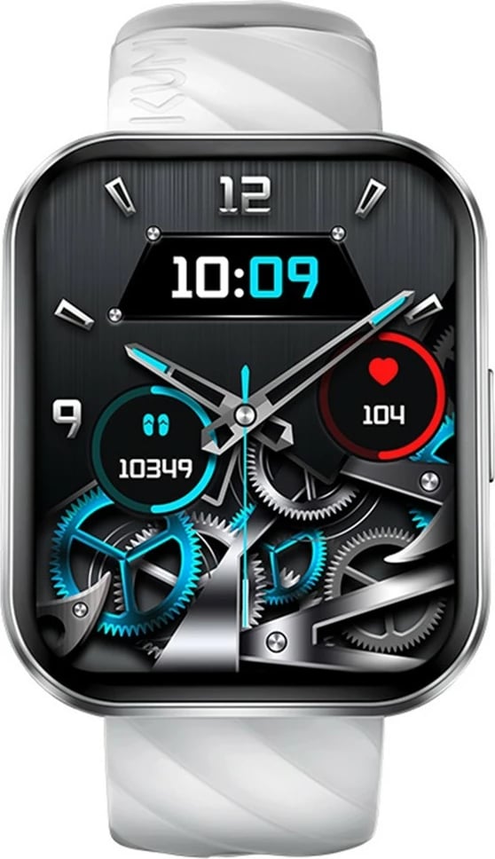 Smartwatch Kumi KU6 META, 1.96 inç, 260 mAh, Argjendtë