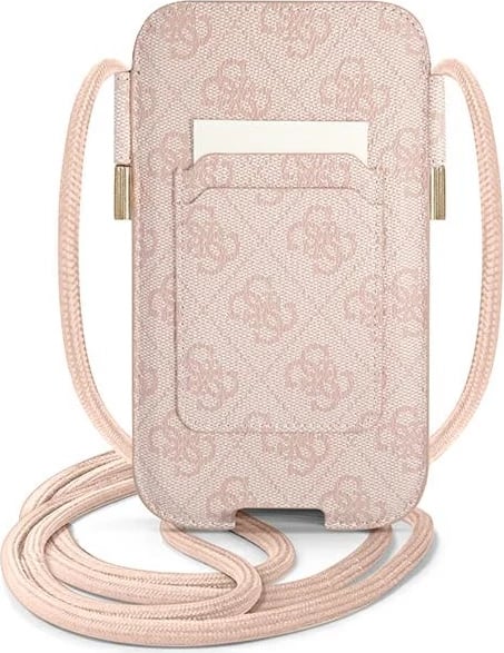 Mbështjellës Guess GUPHL4GMGPI për iPhone 12 Pro/13 Pro, 6.7", rozë