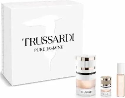 Eau de Parfum për femra Trussardi Pure Jasmine, set 3 pjesë, 60ml