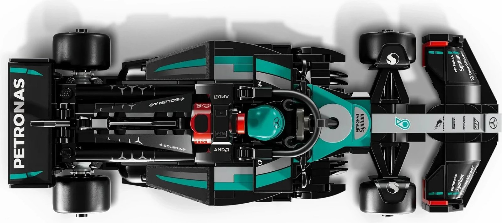 Set LEGO Speed Champions Mercedes-AMG F1 W15, 77244, 267 pjesë, me minifigurë