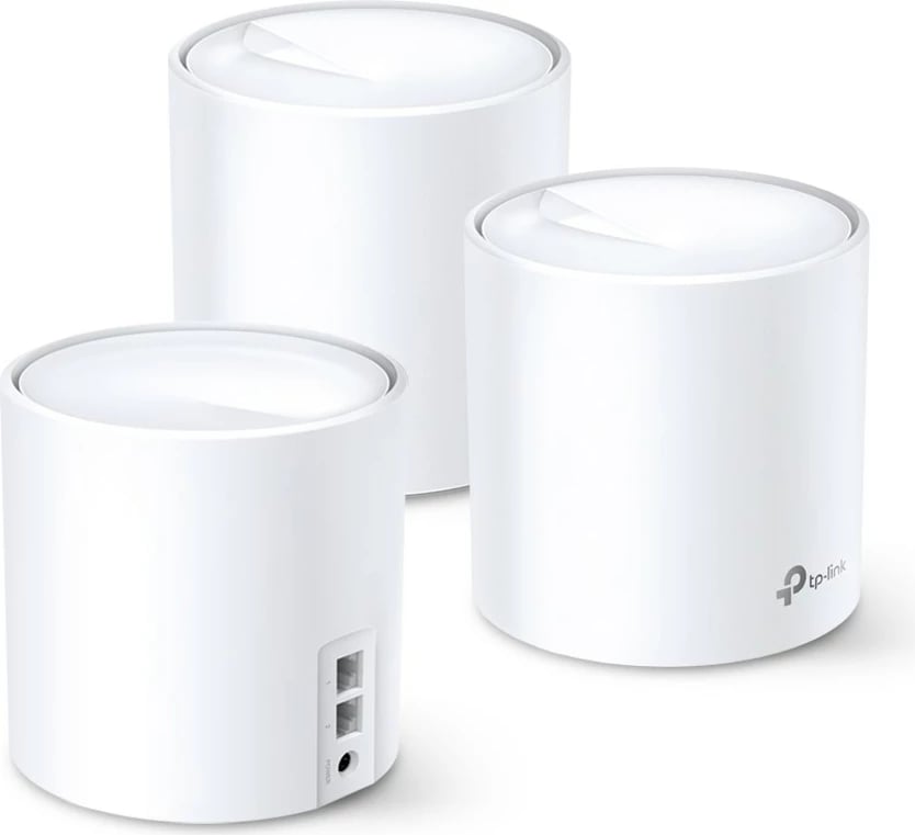 Access point TP-Link Deco X60 AX3000 (3-pack), e bardhë
