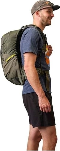 Çantë shpine Gregory Zulu 25 LT për meshkuj, 25L, e gjelbër