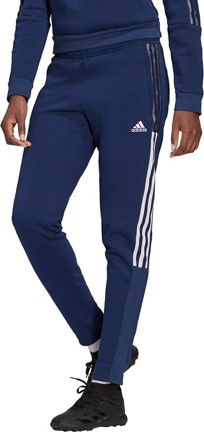 Pantallona sportive adidas për femra, të kaltërta