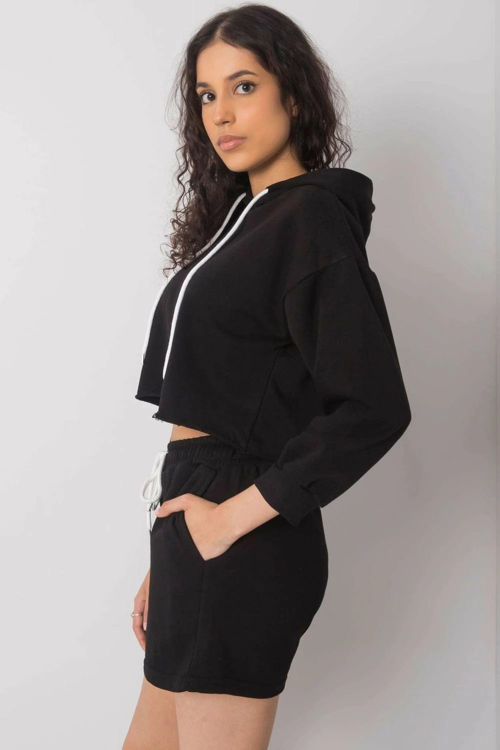 Trenerka Ex Moda model 166465, e zezë