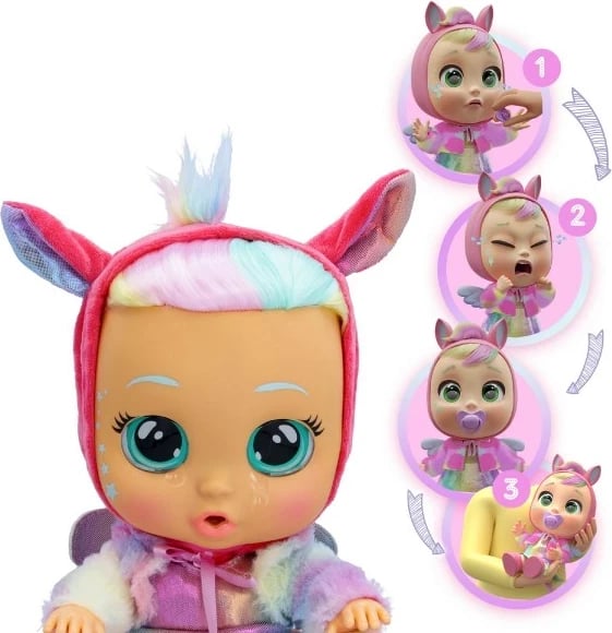 Lodër kukull IMC Toys Hannah, Multikolor