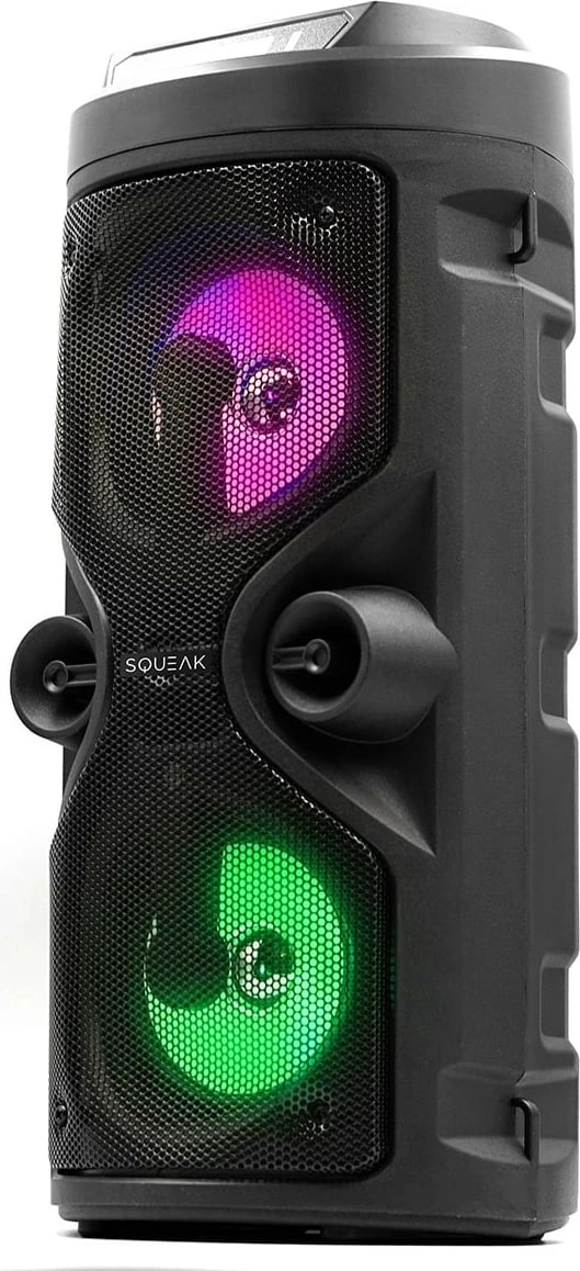 Altoparlant portabil SQUEAK SQ1004 me Bluetooth 5.0, karaoke, 40W, i zi, me mikrofon
