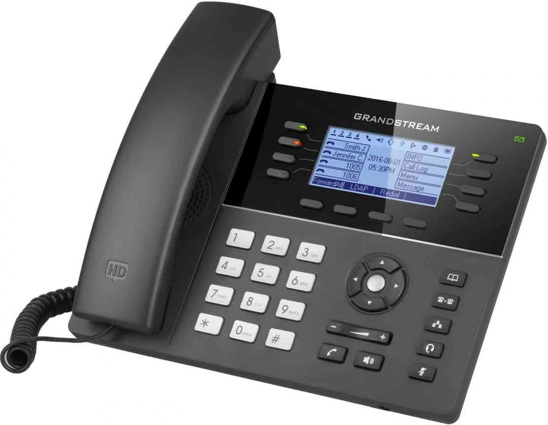 Telefon IP Grandstream GXP-1782, LCD, i zi