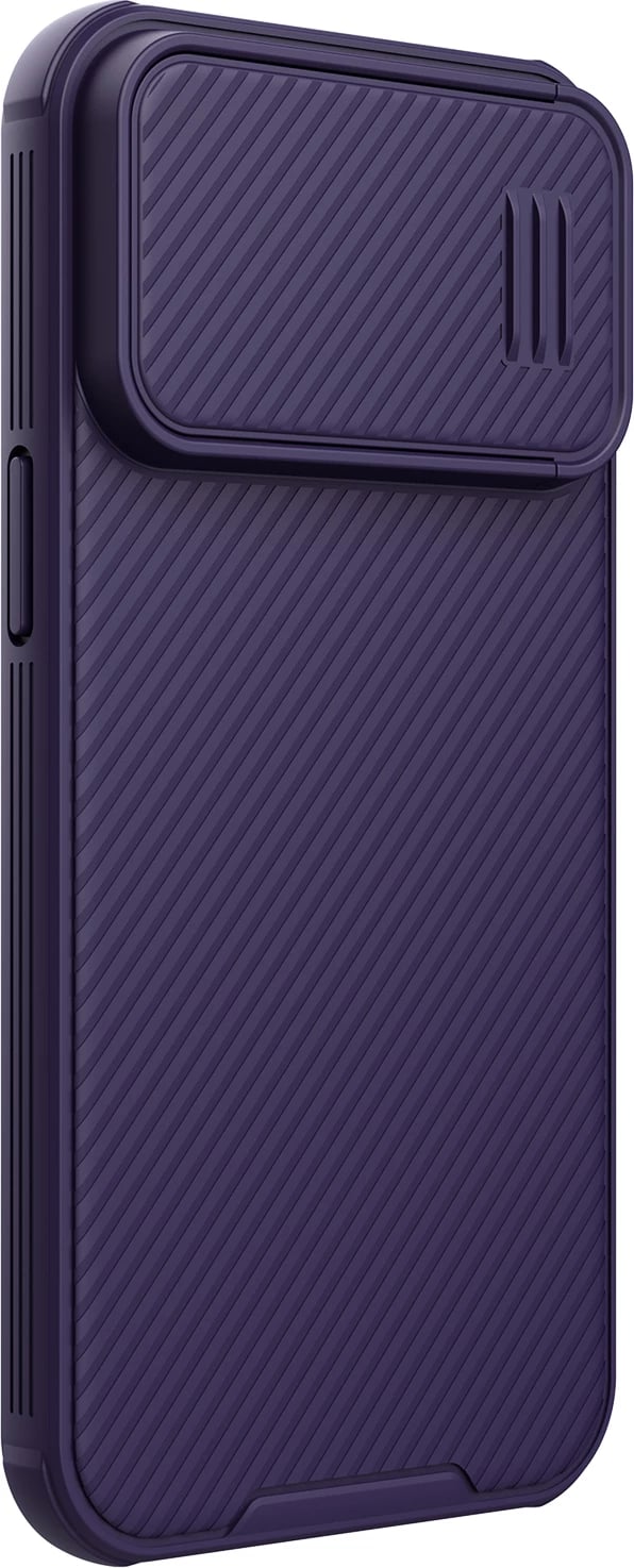 Mbështjellës Nillkin CamShield S Case për iPhone 14 Pro Max, me kapak kamere, vjollcë