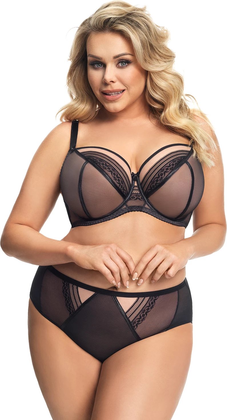Të brendshme Gorsenia Lingerie model 161784, të zeza