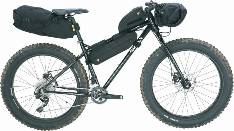 Çantë biciklete TOPEAK Midloader, nën kornizë 4.5 litra, Jeshile