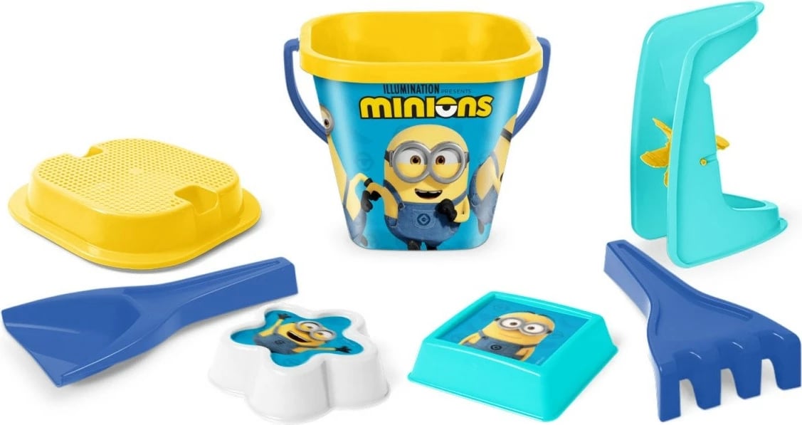 Set lodrash rëre Wader Minions 7 pjesë, shumëngjyrësh
