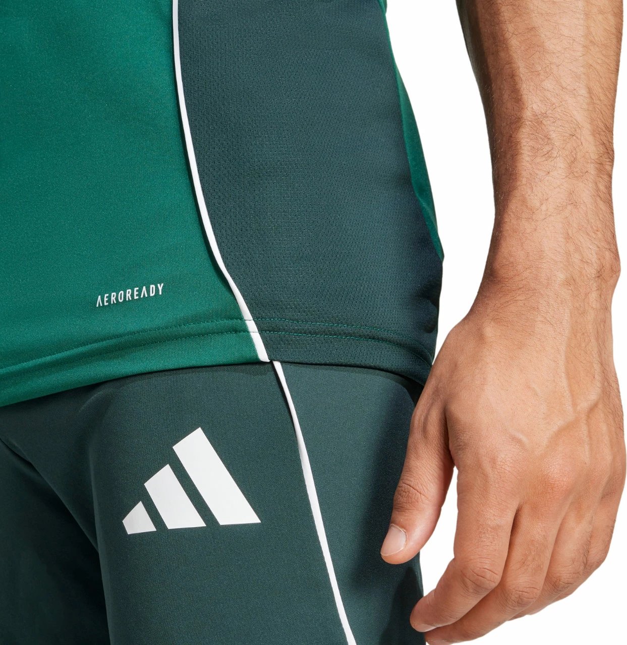 Maicë pa menge për meshkuj adidas, e gjelbër