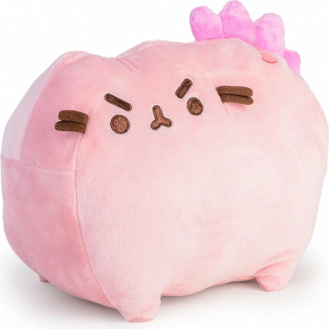 Maskotë pelushi Daffi Pusheen P-250, Pusheenosaurus, 24 cm, Rozë
