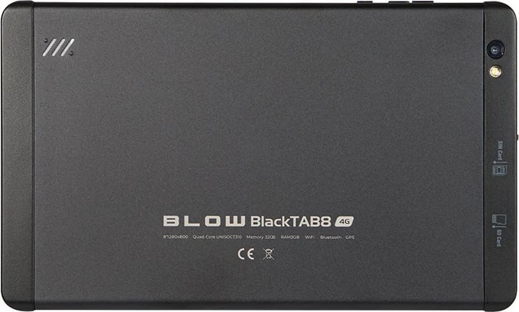 Tablet BLOW BlackTAB8, 8 inç, 3GB RAM, 32GB, 4G LTE, E zezë Tablet BLOW BlackTAB8, 8 inç, 3GB RAM, 32GB, 4G LTE, E zezë