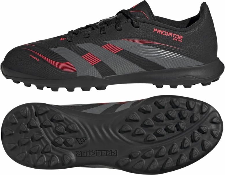 Çizme futbolli për fëmijë adidas, të zeza