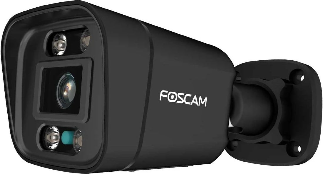 Set kamerash sigurie Foscam FN9108E-B4-2T me recorder, 4 kamera, e zezë