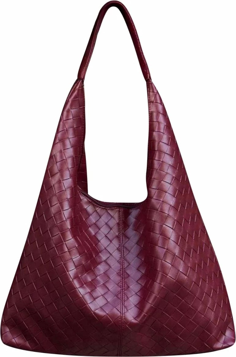 Çantë krahu Zoozie, ngjyrë e kuqe Claret, MK1020024SM25-003