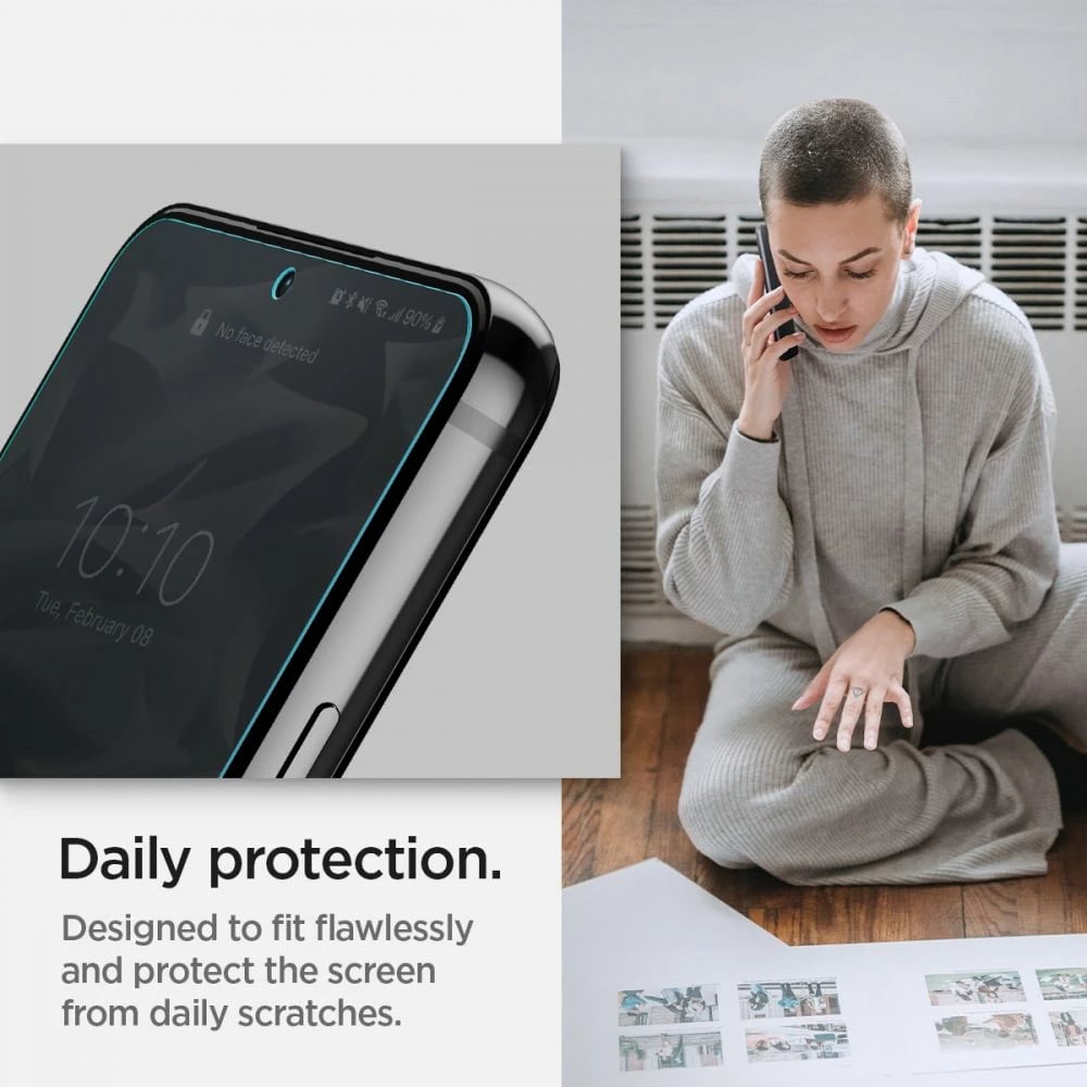 Foli mbrojtëse Spigen Neo Flex për Samsung Galaxy S22 Ultra, 2 copë