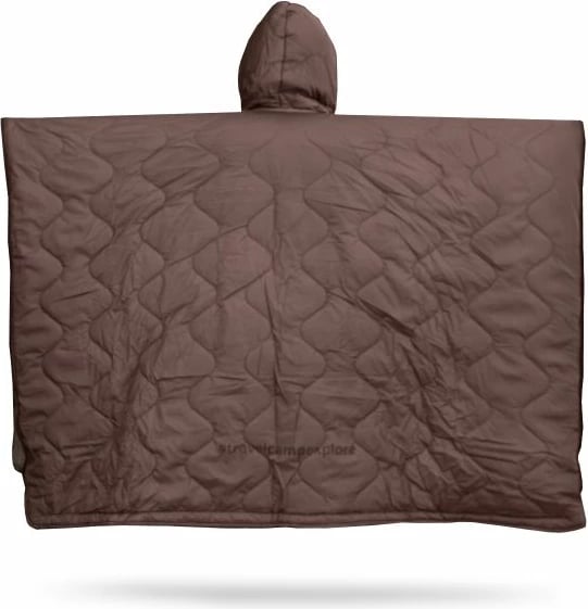 Ponço kampingu Offlander unisex, e gjelbër dhe kafe