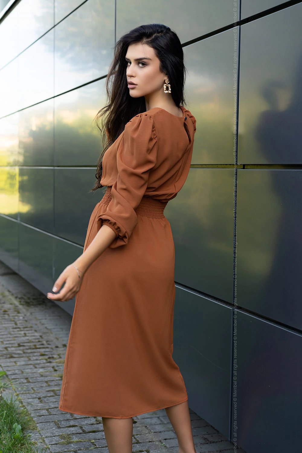 Fustan ditë Merribel 149061, kafe