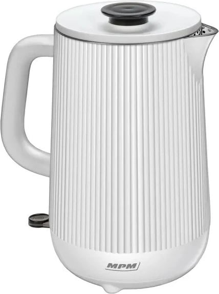 Ibrik elektrik MPM MCZ-115, 1.5 L, 1800 W, Bardhë