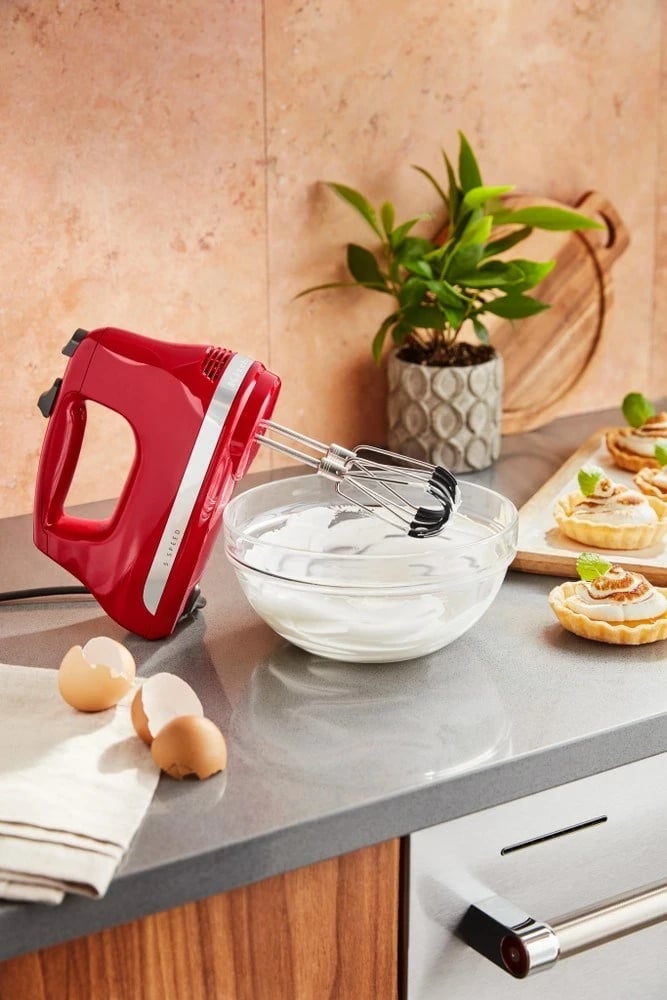 Mikser dore KitchenAid 5KHM6118EER, 85 W, Kuq