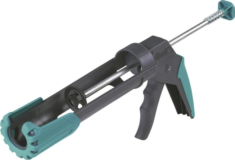 Pistoletë mekanike për silikon Wolfcraft 1 MG 200 ERGO, e zezë