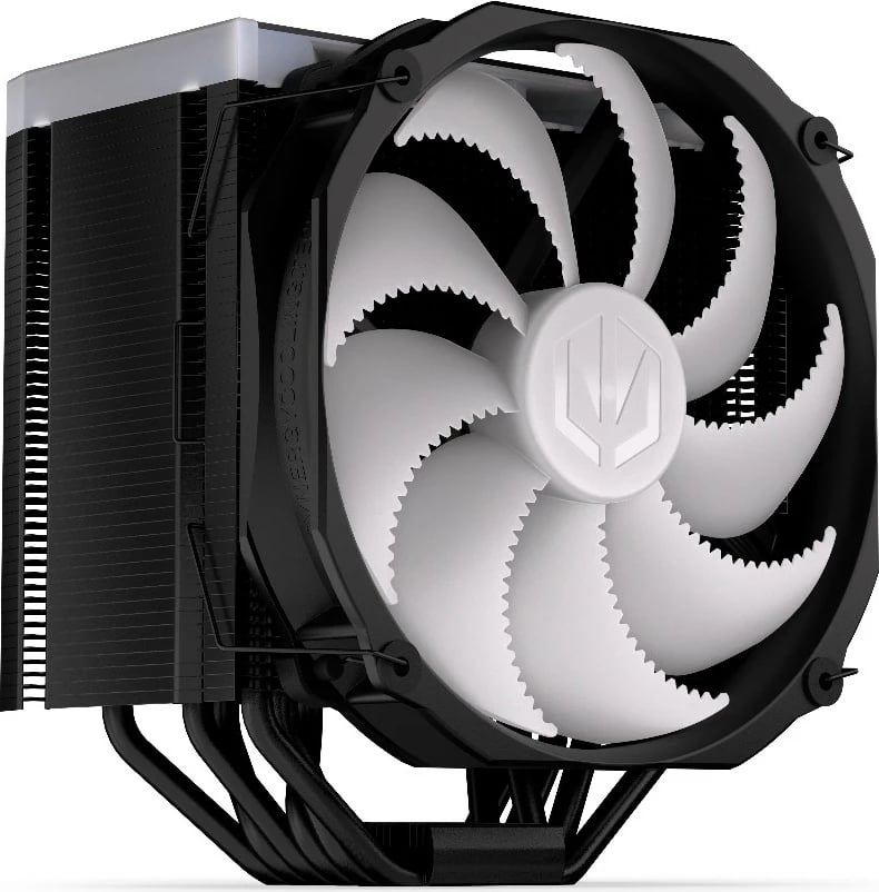 Ftohës CPU Endorfy Fortis 5 Black ARGB EY3A014, me ndriçim ARGB, i zi